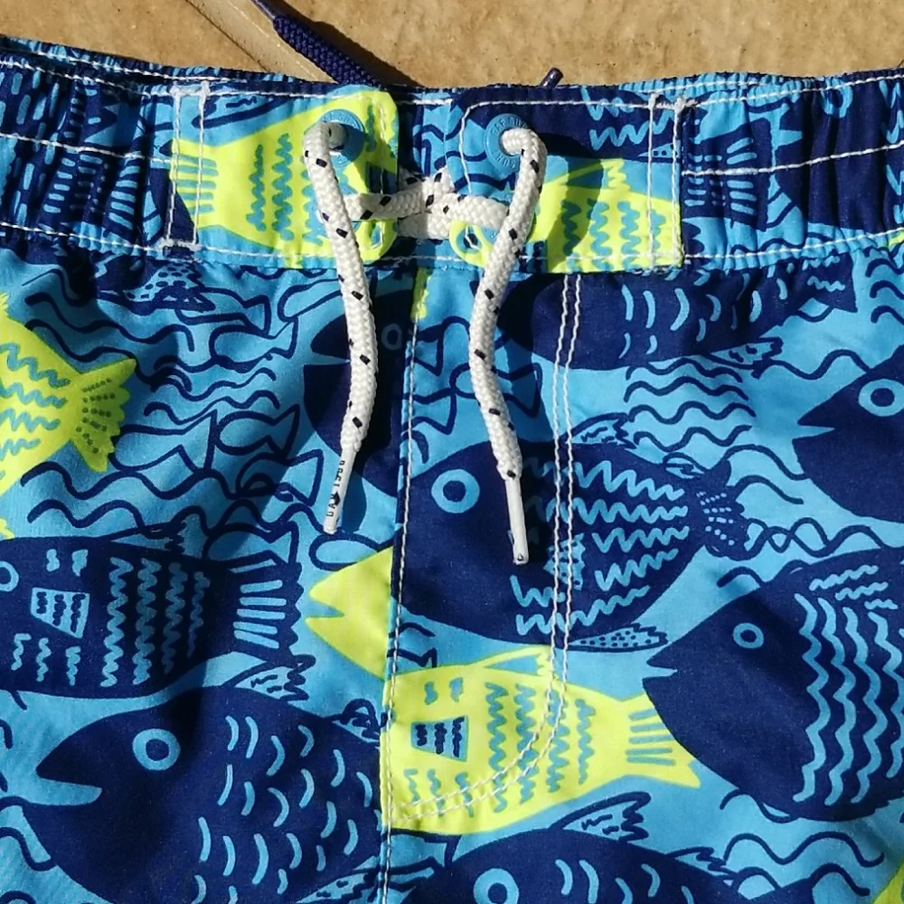 Gap Blue fish swim trucks size 12